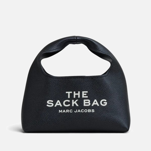 Women's The Mini Leather Sack Bag - Black