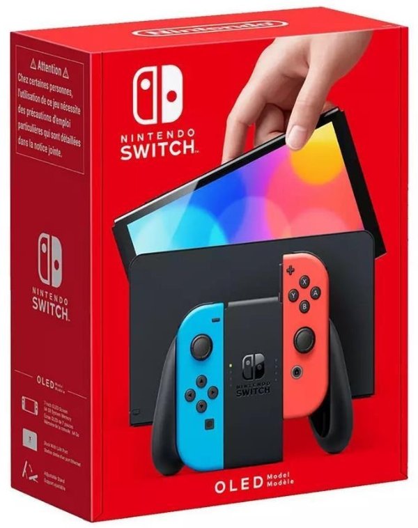 Nintendo Switch OLED 红蓝机
