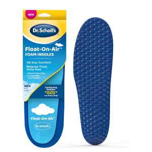 Dr. Scholl's 男士柔软透气鞋垫 1双 尺寸8-14