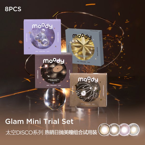 Glam Mini Trial Set | 1 Day, 8 pcs