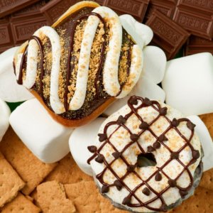 New Release: Krispy Kreme × Hershey's S'mores Donuts