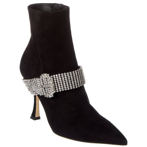Jimmy ChooKaza 90 Suede Bootie