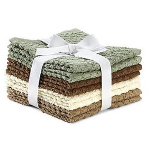 Colormate 8-Pack Washcloths