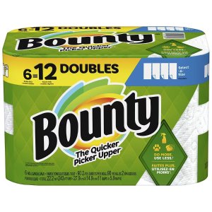 Bounty 厨房纸 6大卷 相当于12卷