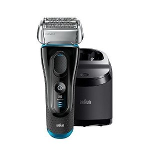 Braun Electric Razor for Men/Electric Shaver, Series 5 5190cc, Rechargeable with Clean & Charge Station