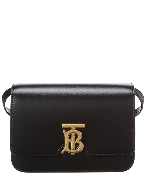 TB Small Leather Shoulder Bag