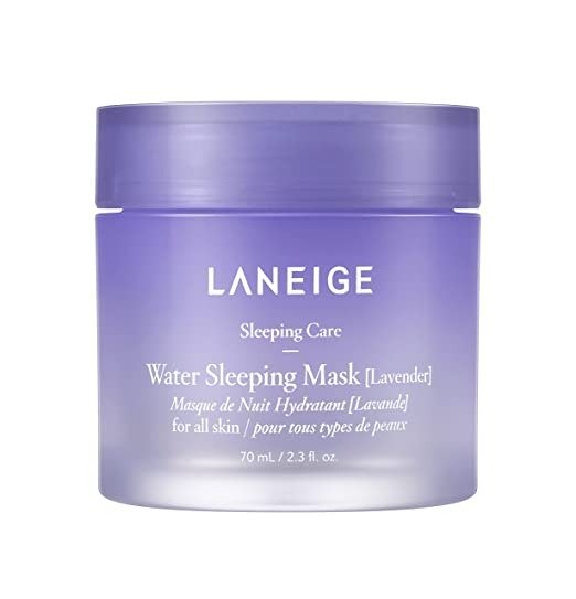 Water Sleeping Mask: Hydrate, Boost Clarity, and Visibly Brighten with Squalane & Sleep-Biome Technology, 2.4 fl. oz.