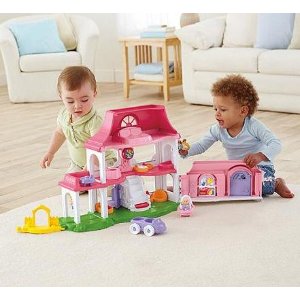 Fisher-Price Little People Happy Sounds Home Play Set