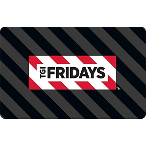 TGI Fridays 等价值$50餐厅电子礼卡限时促销