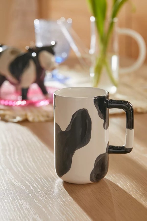 Alanis Cow Print Mug