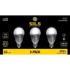 SELS LED, Led light bulb (3 Pack)