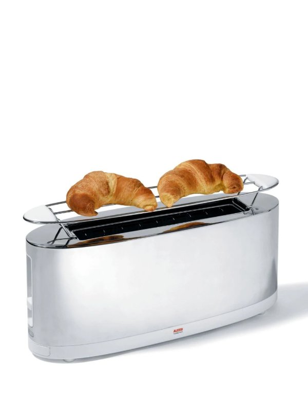 x Stefano Giovannoni stainless steel toaster