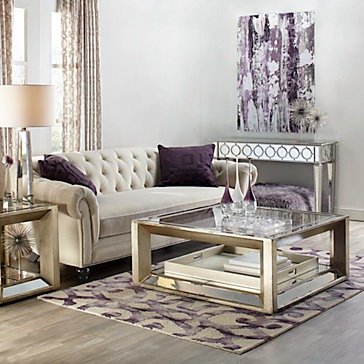 Pascual Mirrored Coffee Table | Z Gallerie