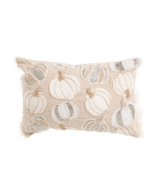 14x26 Tossed Pumpkins Pillow | The Global Decor Shop | Marshalls