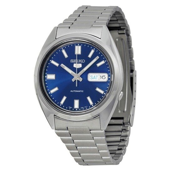 5 Automatic Blue Dial Stainless Steel Men's Watch SNXS77
