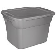 18 Gal Tote Box, Steel (Available in Case of 8 or Single Unit) - Walmart.com