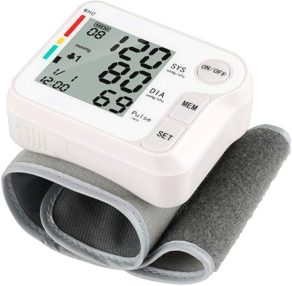 Potulas Wrist Blood Pressure Cuff Monitor