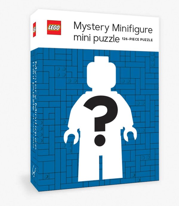 Mystery Minifigure Mini-Puzzle Blue Edition