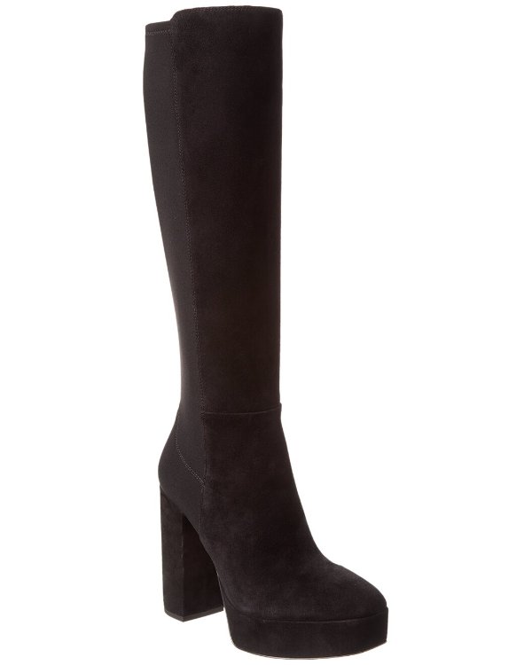 Party Suede Knee-High Boot