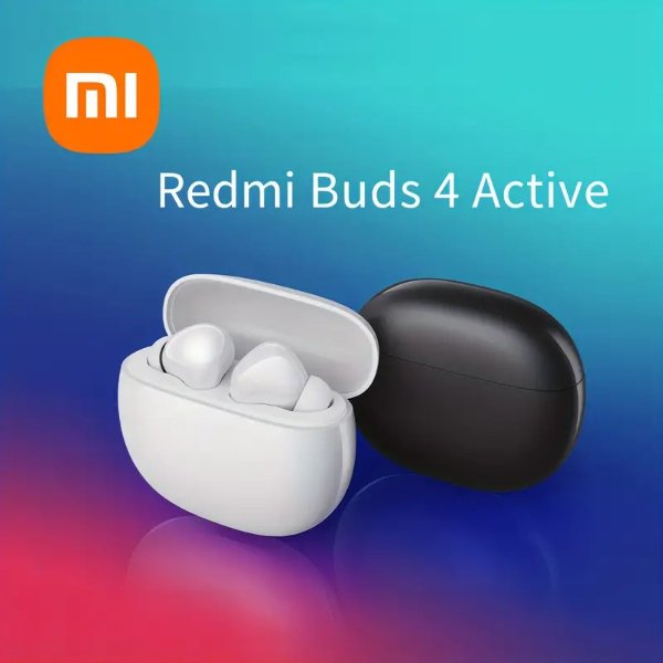 Redmi Buds 4 Active TWS, 12mm Dynamic Driver, AI Call Noise Cancelling, IP54 Waterproof, Up To 28H Playtime, Google Fast Pair.
