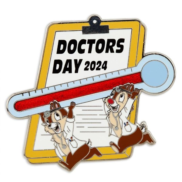 Chip 'n Dale Doctors Day 2024 限量别针