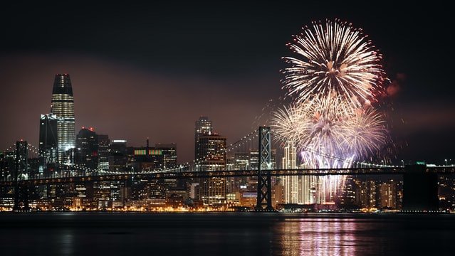 已取消：2022年旧金山湾区跨年烟火秀攻略 | 跨年烟火秀去哪里看？超佳观赏点推荐！