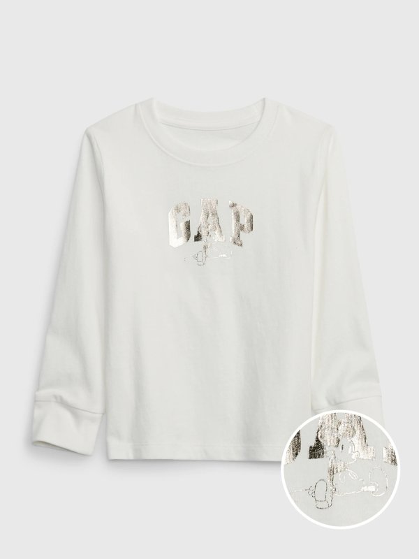 × Disney Toddler 100% Organic Cotton Metallic Mickey Mouse Graphic T-Shirt