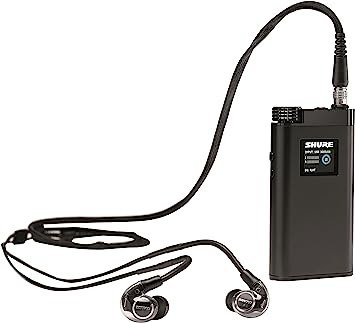 KSE1500 Electrostatic Earphone System, Earbuds Matched to Digital-to-Analogue-Converter with EQ Control - Electrostatic Technology is the Most Precise Transient Response Available