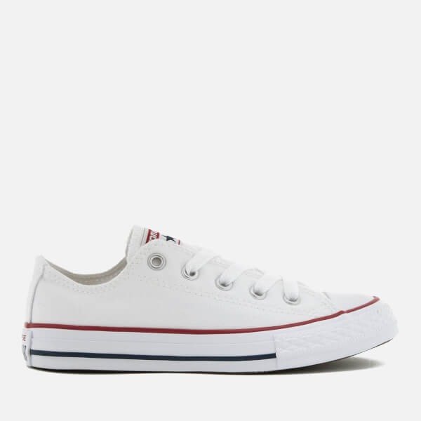 Converse Kids' Chuck Taylor All Star Ox Trainers - Optical White