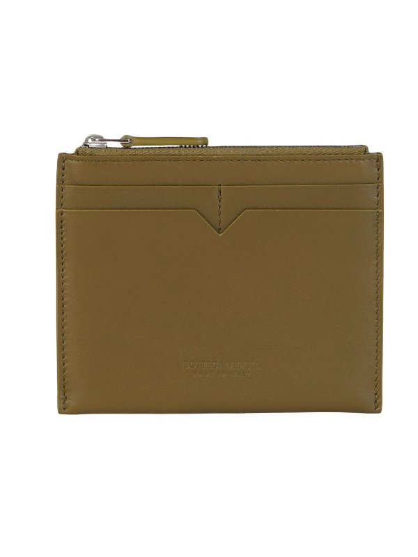 Mud Brown Leather Card Holder