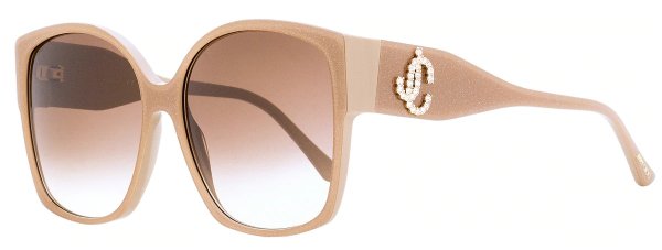 Women's Square Sunglasses Noemi/S KONHA Nude Glitter 61mm