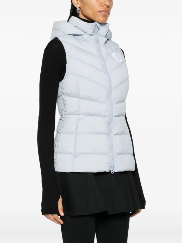 Clair quilted hooded gilet
