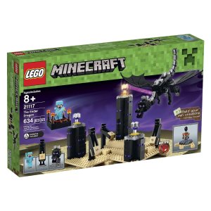 LEGO Minecraft The Ender Dragon 末影龙积木玩具