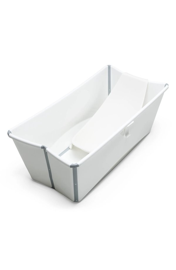 Flexi Bath® Foldable Baby Bath Tub with Temperature Plug & Infant Insert