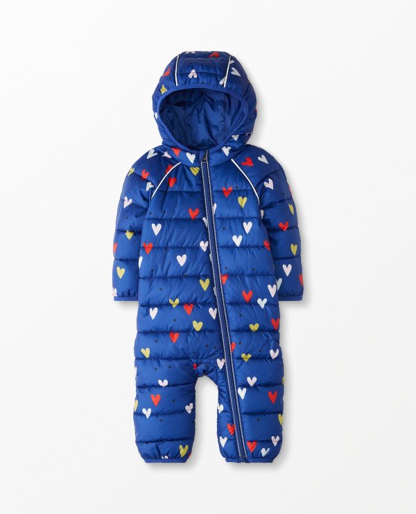Recycled Insulated Full Zip Snowsuit