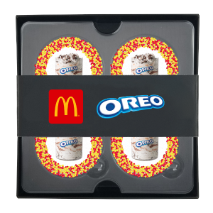 OREOiD x McDonald's 限定饼干 4块装 麦旋风香甜风味