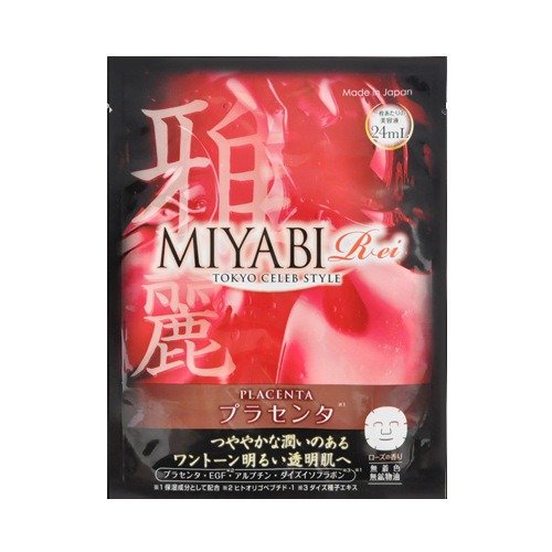 Yamibuy- 日本ALOVIVI MIYABI奢华面膜 胎盘素精华 单片入