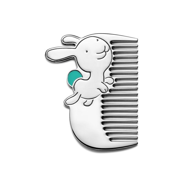 Tiny Tiffany Rabbit Baby Comb in Sterling Silver | Tiffany & Co.