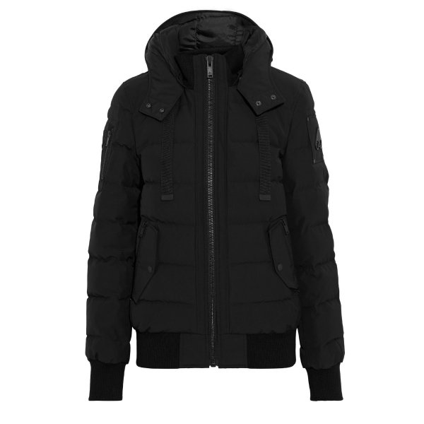 Rocher quilted shell hooded down jacket