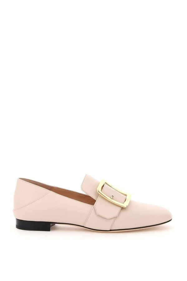 janelle leather loafers