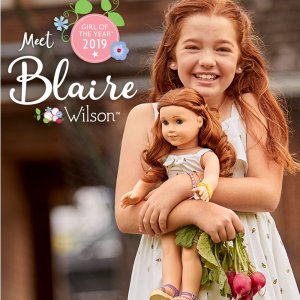 欢迎 BlaireAmerican Girl 2019年度娃娃上市