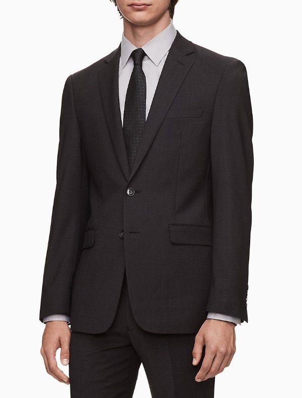 Skinny Fit Charcoal Grey Suit Jacket Skinny Fit Charcoal Grey Suit Jacket