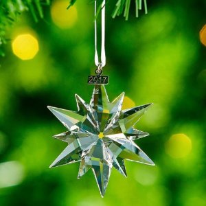 New 2017 Swarovski 525789 Annual Edition Christmas Ornament