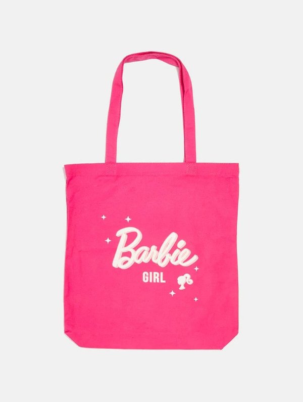 芭比女孩帆布手提包