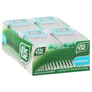 Tic Tac Wintergreen Fresh Breath Mints 1oz 12 Pack