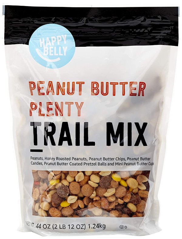 Brand - Happy Belly Peanut Butter Plenty Trail Mix, 44 oz