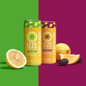 IZZE 柠檬气泡水 8.4 Fl Oz 双口味24罐装