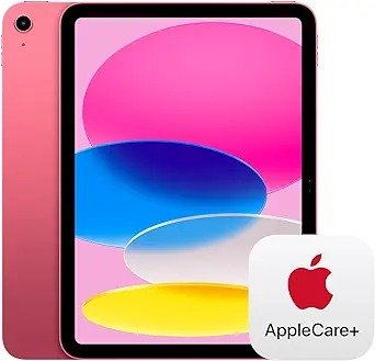 iPad (10th Generation) Wi-Fi 256GB - Pink withCare+ (2 Years)