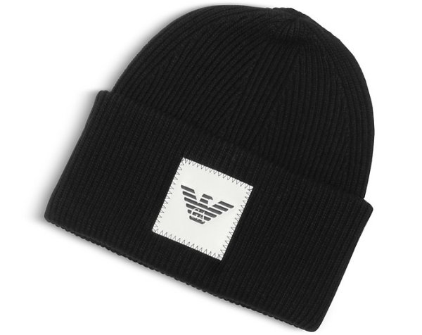 Black Banie Hat w/ Logo