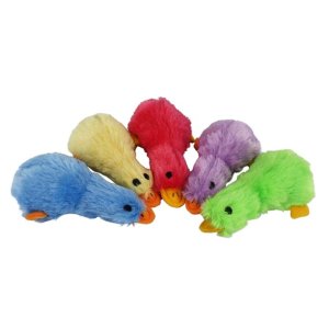 MultipetDuckworth Mini Plush Dog Toy, Assorted Colors, for small breeds